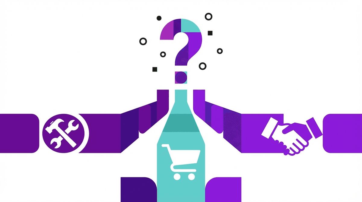 Build, Buy, or Outsource: Die Entscheidung, die niemand richtig trifft