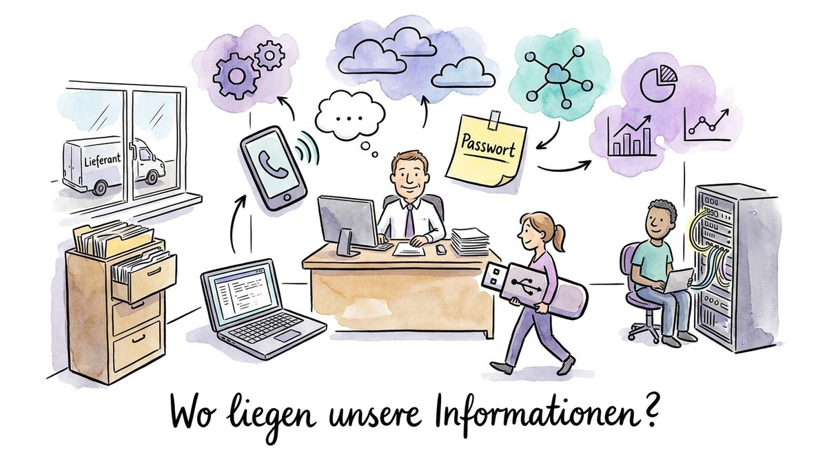 Informationssicherheit im KMU: Warum sie nicht bei der IT anfängt