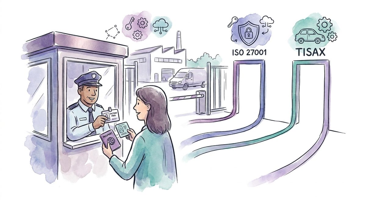 ISO 27001 vs TISAX: welches brauchst du als Zulieferer?
