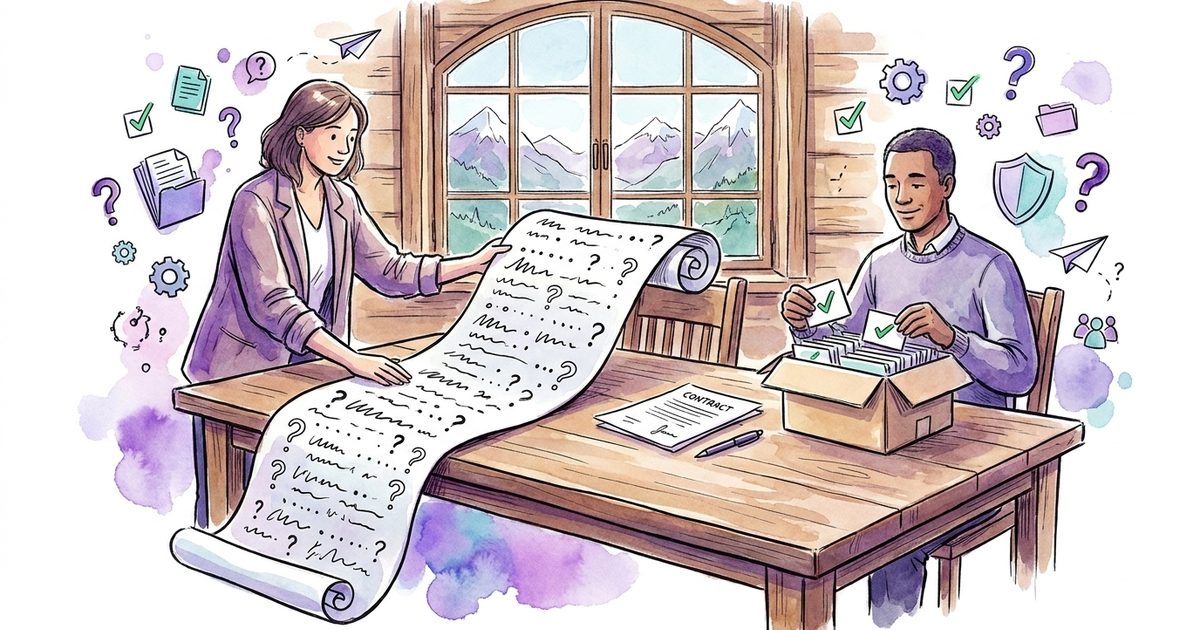 Customer security questionnaires: answering without guessing